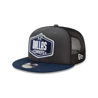 Dallas Cowboys Gorra | New Era NFL Draft 9fifty Snapback Cap Mexico - Grises